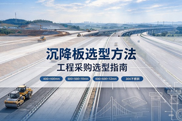 颍上沉降板选择方法