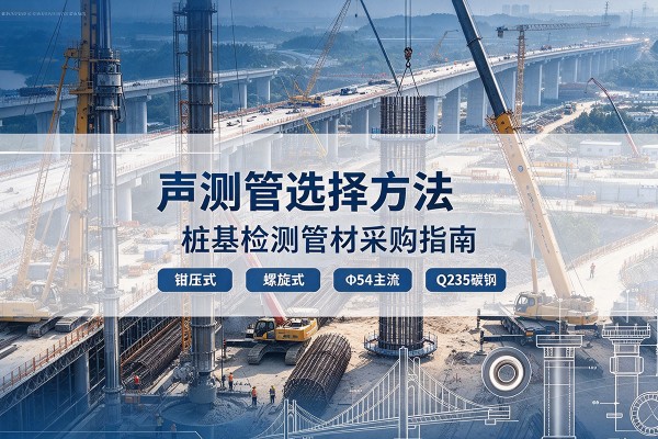 颍上声测管选型标准