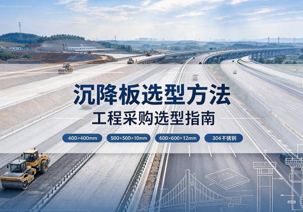 颍上沉降板选择方法